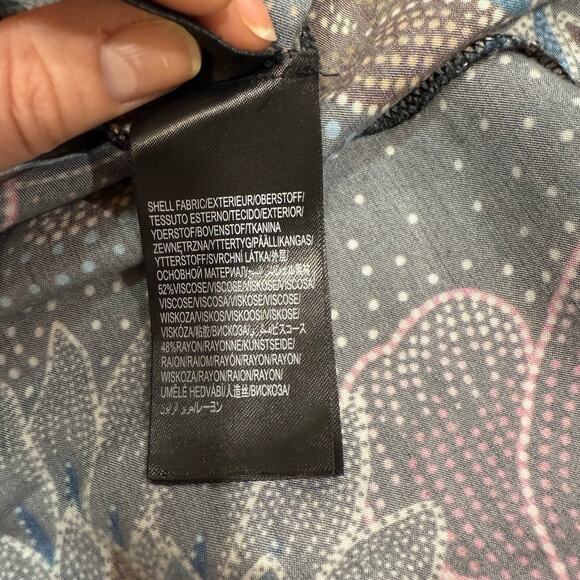 FARM Rio Blue Floral Maxi Dress size XS - Picture 5 of 7